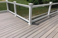 Deck and railing