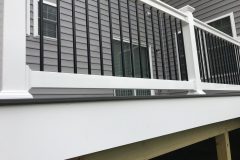Deck and railing