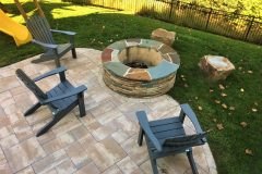 Fire Pit at Dayton MD home