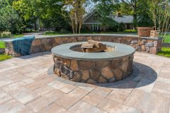 Fire Pit Johnston patio installation in West Friendship MD