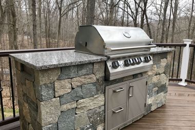 Outdoor kitchen design