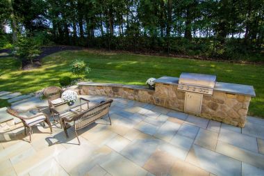 outdoor kitchen and patio design in Dayton MD