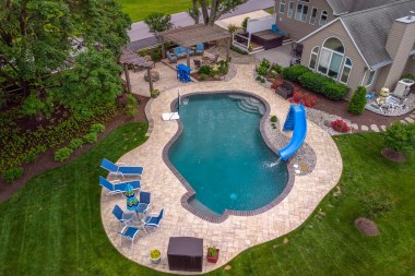 Pool Patio Design in Dayton MD