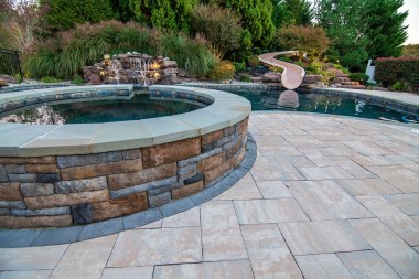 Patio Pool Pavers in Clarksville