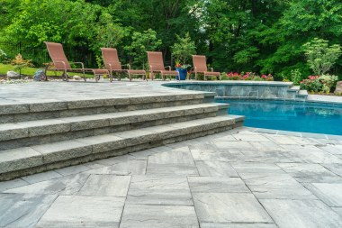 Patio Pool Pavers in Howard County