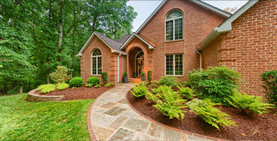 Front of House with Nice Landscaping in Ellicott City, Clarksville, MD, Highland, MD, Olney, MD, Marriotsville, MD, and Glenwood, MD