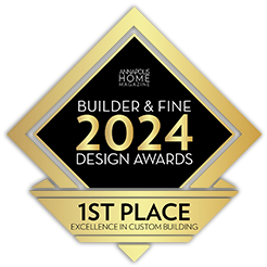 Annapolis Home Magazine: First Place Custom Home Building; Pool and Landscape